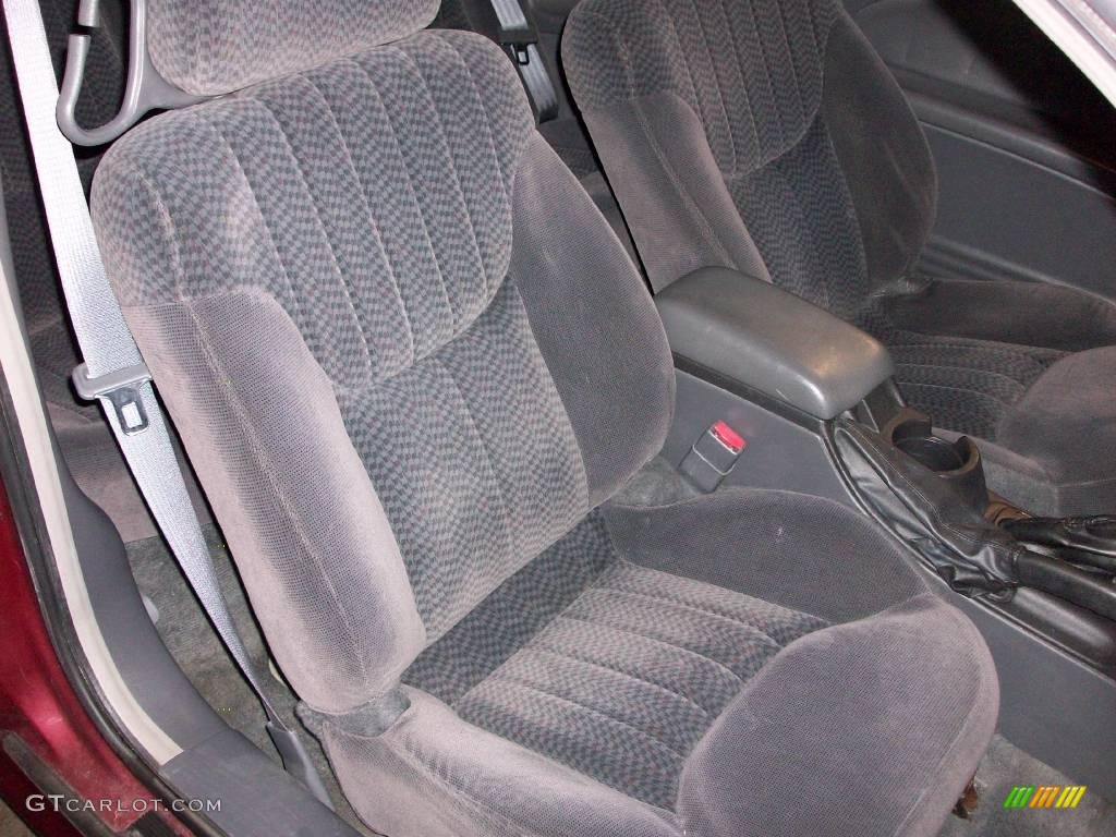 2001 Grand Am SE Sedan - Redfire Metallic / Dark Pewter photo #20