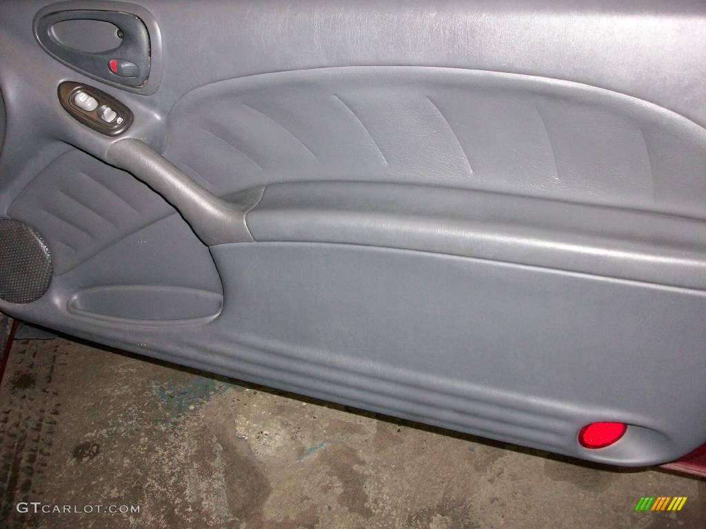 2001 Grand Am SE Sedan - Redfire Metallic / Dark Pewter photo #21
