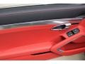 Black/Garnet Red Door Panel Photo for 2016 Porsche 911 #108640403
