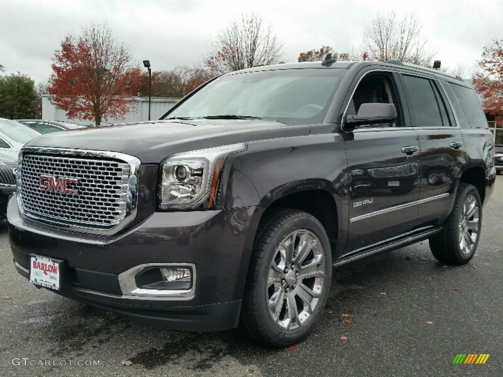 2016 Yukon Denali 4WD - Iridium Metallic / Cocoa/Dark Atmosphere photo #1