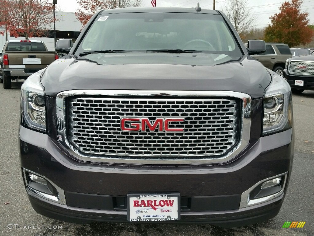 2016 Yukon Denali 4WD - Iridium Metallic / Cocoa/Dark Atmosphere photo #2
