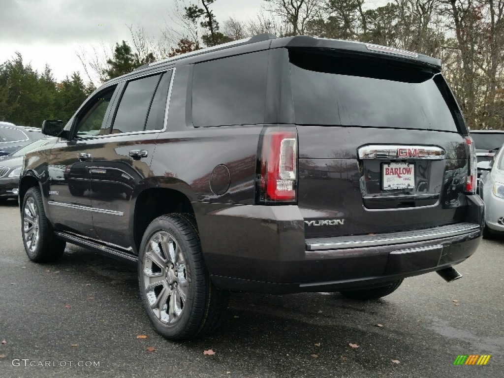 2016 Yukon Denali 4WD - Iridium Metallic / Cocoa/Dark Atmosphere photo #4