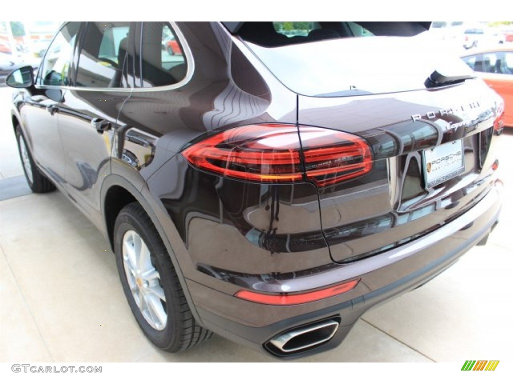 2016 Cayenne Diesel - Mahogany Metallic / Black/Luxor Beige photo #6