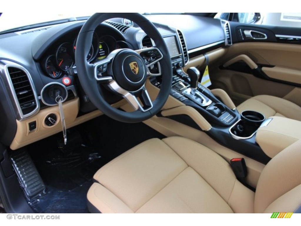 2016 Cayenne Diesel - Mahogany Metallic / Black/Luxor Beige photo #11