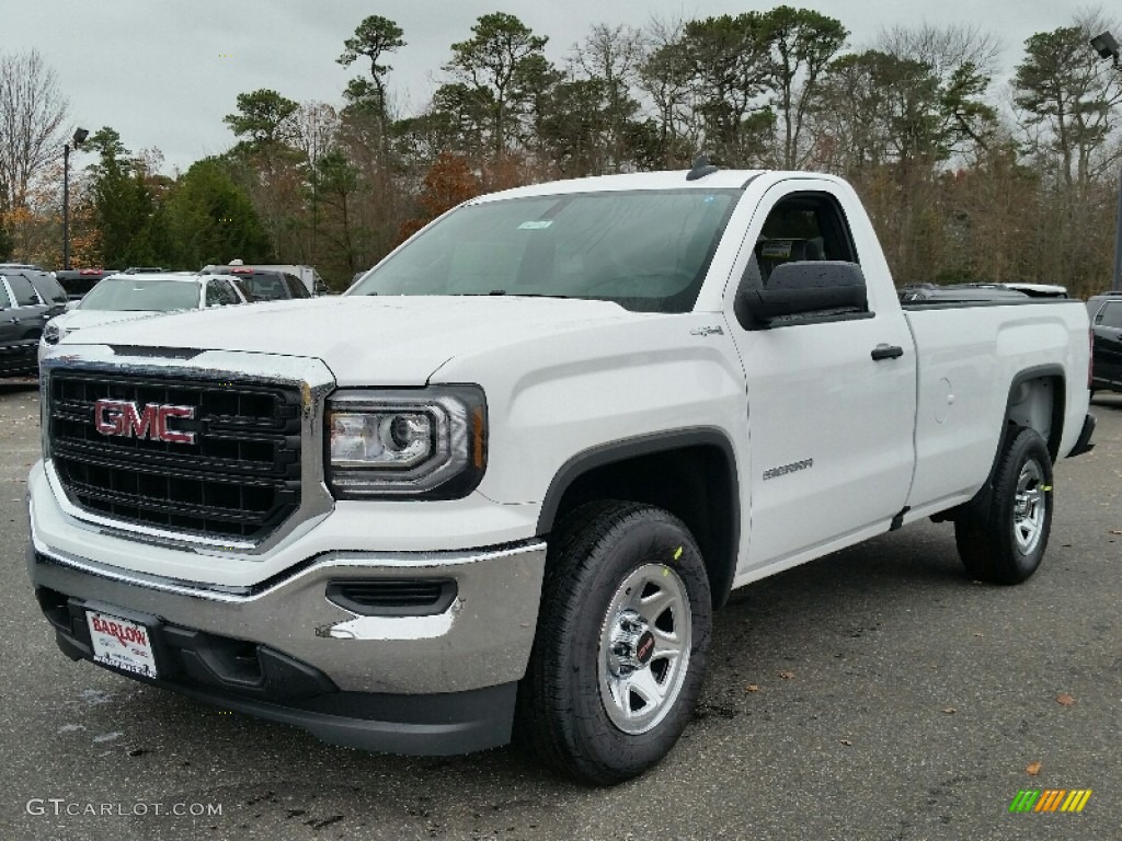 2016 Summit White Gmc Sierra 1500 Regular Cab 4wd 108609915 Summit White Gmc Sierra 1500 Regular Cab 4wd
