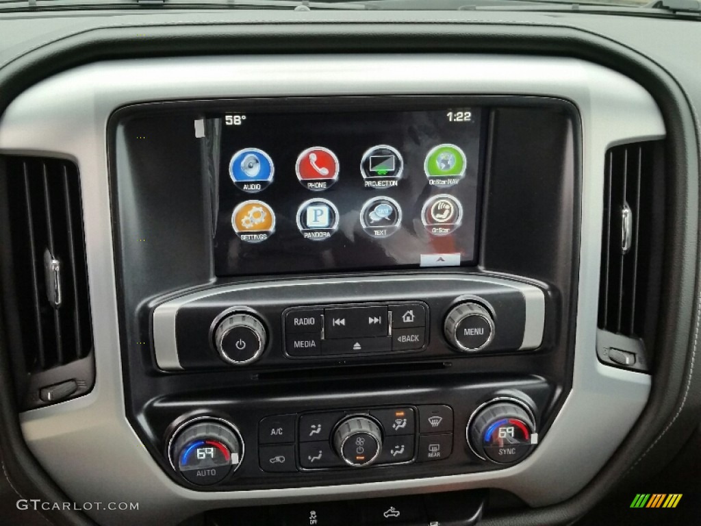 2016 GMC Sierra 1500 SLE Double Cab 4WD Controls Photo #108641378