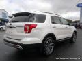 2016 White Platinum Metallic Tri-Coat Ford Explorer Platinum 4WD  photo #5