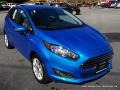 2016 Blue Candy Metallic Ford Fiesta SE Hatchback  photo #6