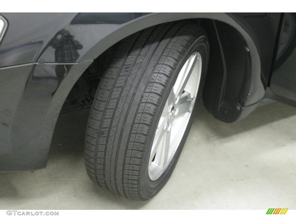 2010 Avenger R/T - Brilliant Black Crystal Pearl / Dark Slate Gray photo #9