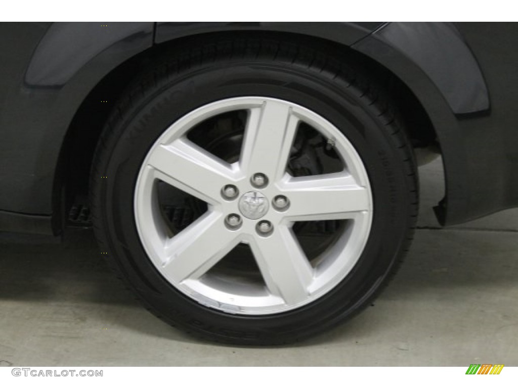 2010 Avenger R/T - Brilliant Black Crystal Pearl / Dark Slate Gray photo #10
