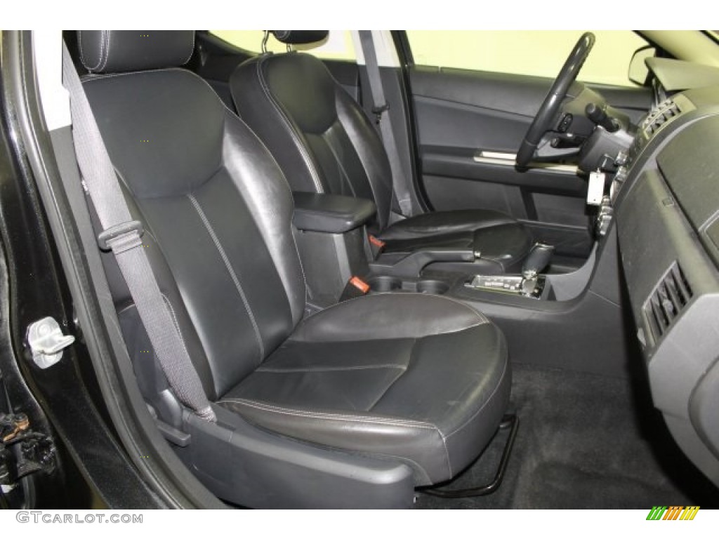 2010 Avenger R/T - Brilliant Black Crystal Pearl / Dark Slate Gray photo #12