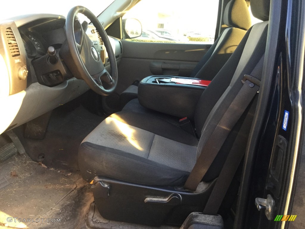 2007 Silverado 1500 Work Truck Extended Cab - Dark Blue Metallic / Dark Titanium Gray photo #7