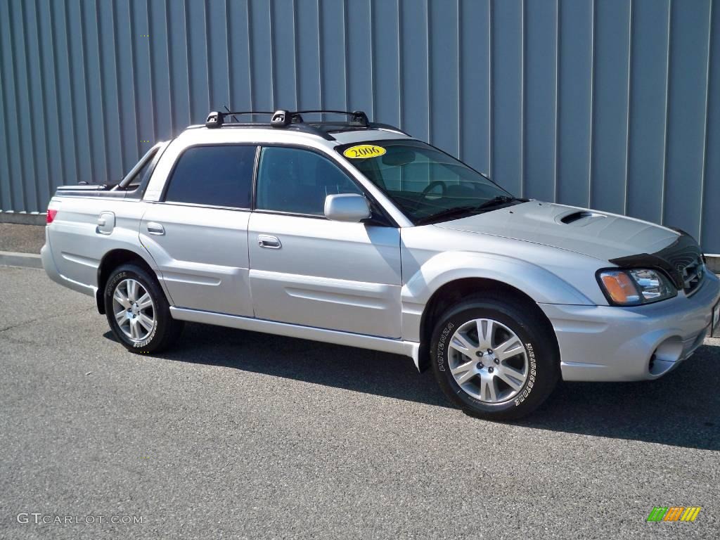 Brilliant Silver Metallic Subaru Baja