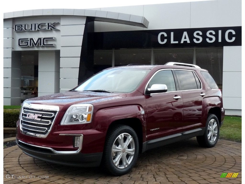 2016 Terrain SLT AWD - Crimson Red Tintcoat / Jet Black photo #1