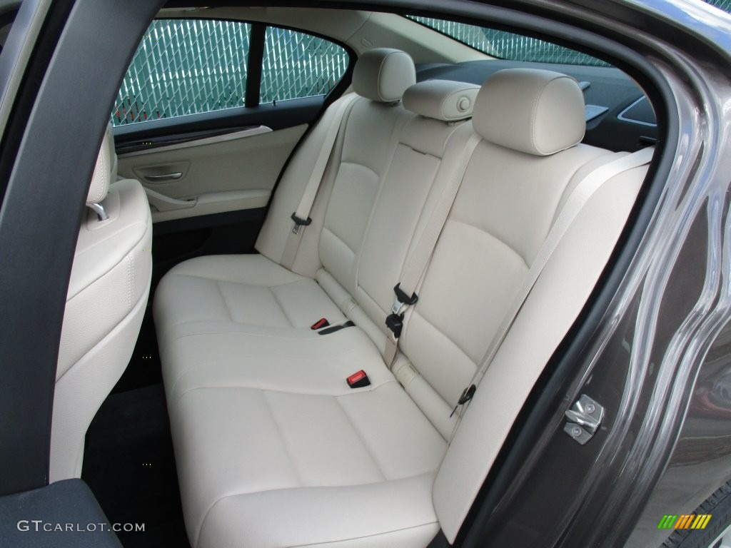 2013 BMW 5 Series 535i xDrive Sedan Rear Seat Photos