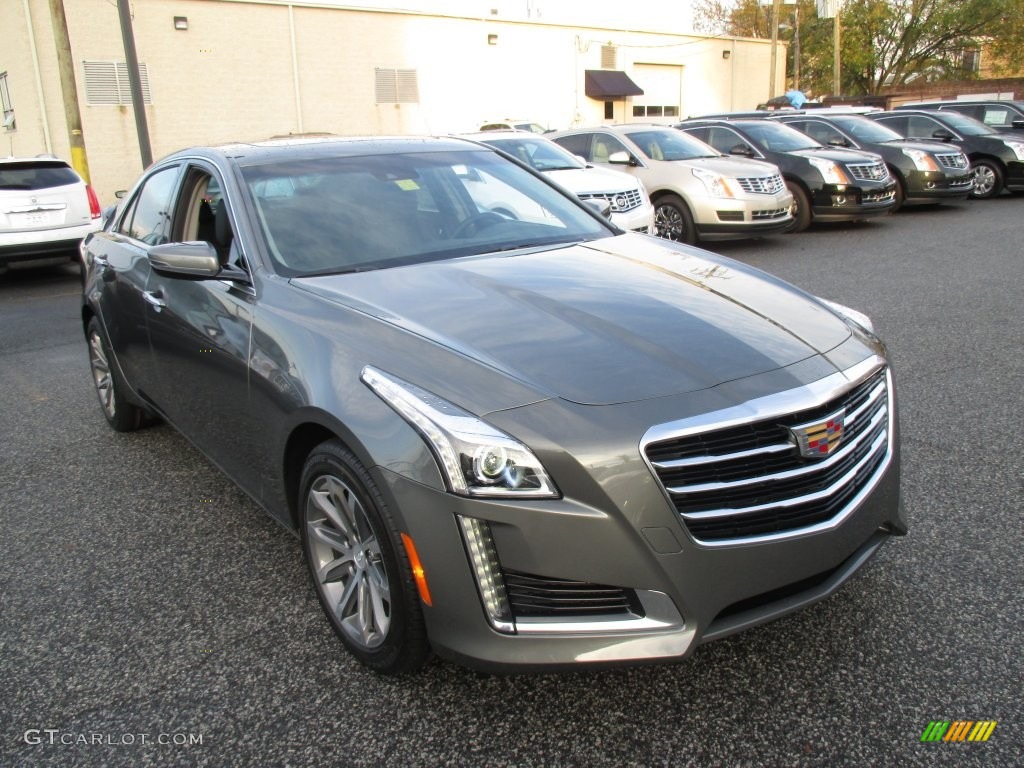 Moonstone Metallic 2016 Cadillac CTS 2.0T Luxury Sedan Exterior Photo #108647960