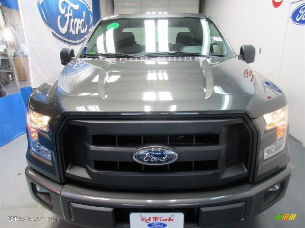 2016 F150 XL SuperCab - Magnetic / Medium Earth Gray photo #2