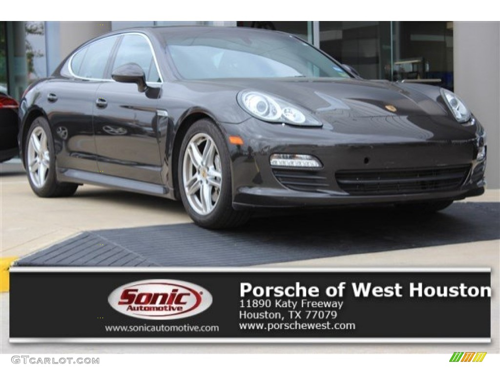 2011 Panamera S - Carbon Grey Metallic / Black photo #1