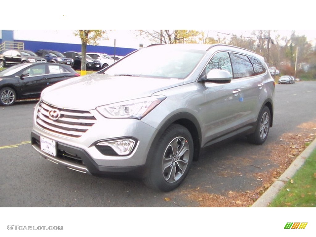 2016 Santa Fe SE AWD - Circuit Silver / Gray photo #1