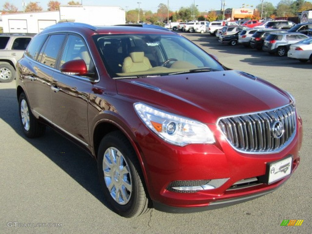 Crimson Red Tintcoat Buick Enclave