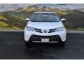 2015 Super White Toyota RAV4 XLE  photo #2