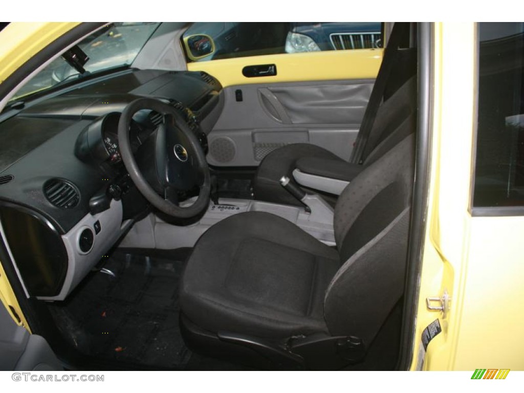 2001 New Beetle GLS Coupe - Yellow / Black photo #6
