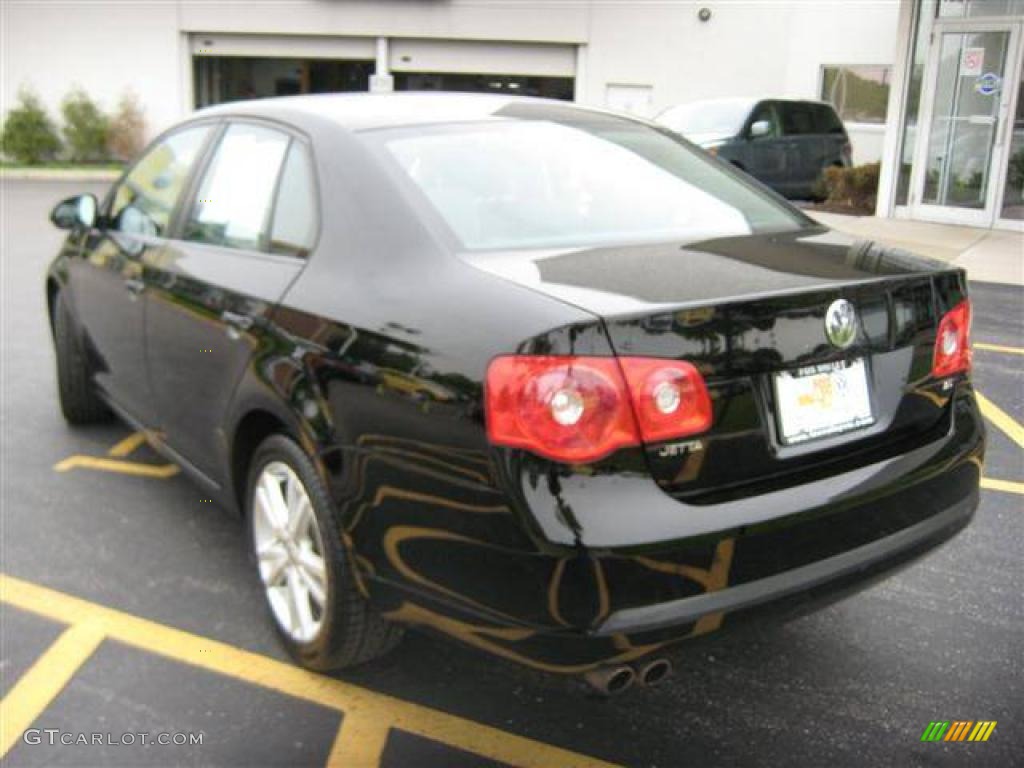 2006 Jetta Value Edition Sedan - Black / Anthracite Black photo #3