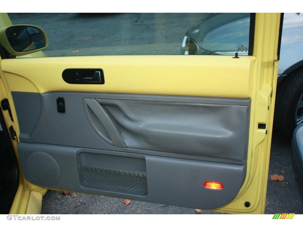 2001 New Beetle GLS Coupe - Yellow / Black photo #15