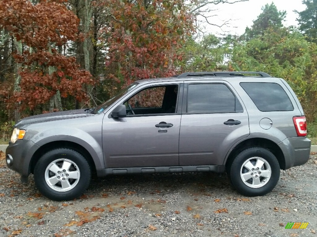 2010 Escape XLT V6 - Sterling Grey Metallic / Charcoal Black photo #5
