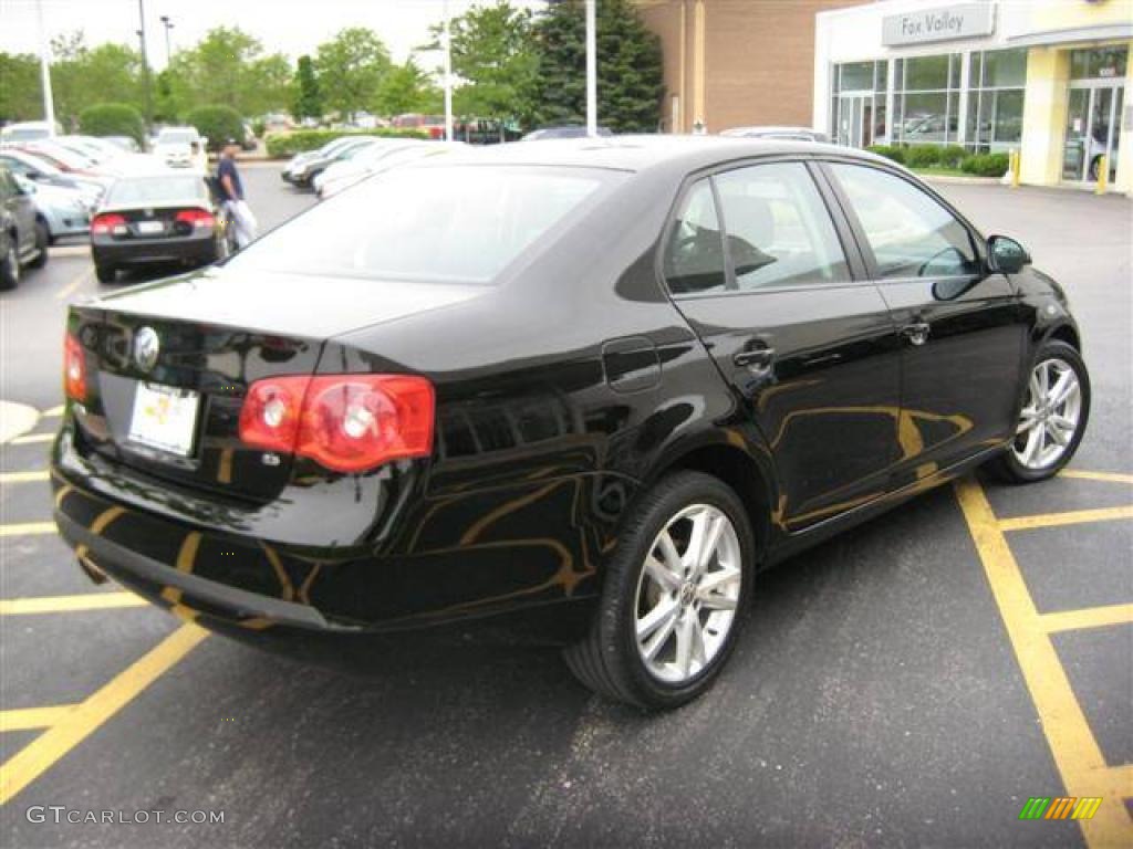 2006 Jetta Value Edition Sedan - Black / Anthracite Black photo #5
