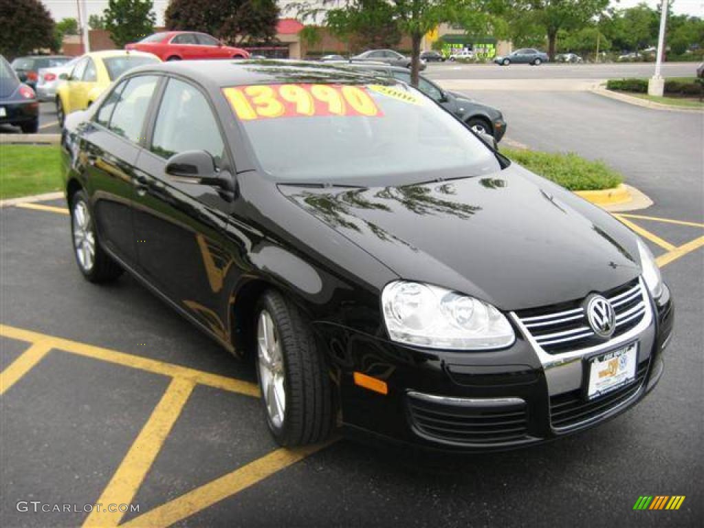 2006 Jetta Value Edition Sedan - Black / Anthracite Black photo #6