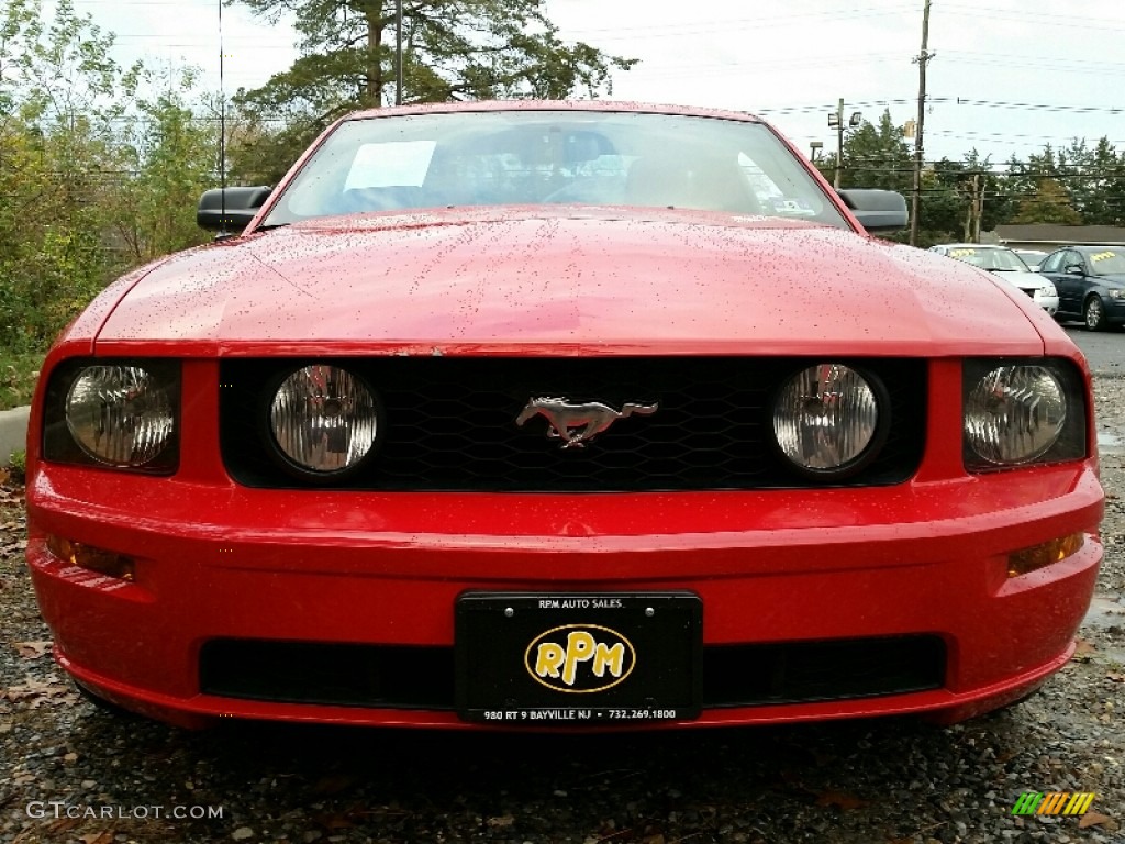 2007 Mustang GT Premium Coupe - Torch Red / Black/Dove Accent photo #2