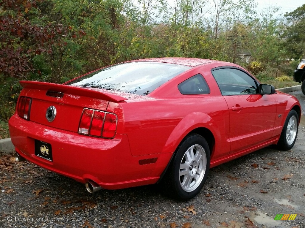 2007 Mustang GT Premium Coupe - Torch Red / Black/Dove Accent photo #7