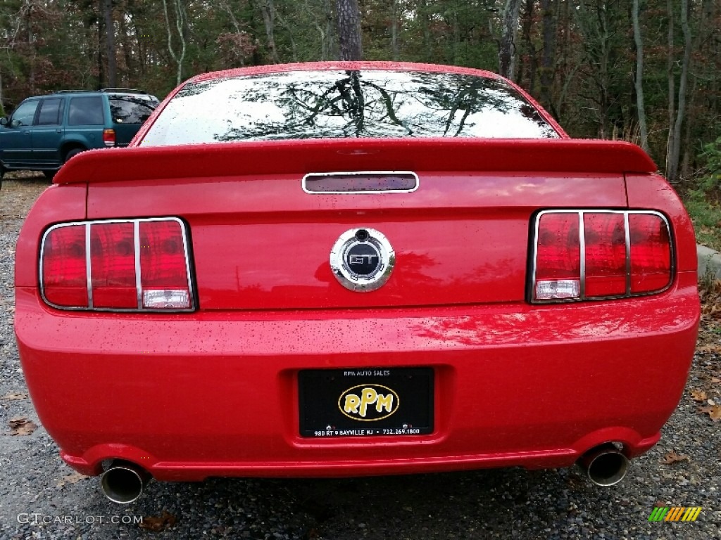 2007 Mustang GT Premium Coupe - Torch Red / Black/Dove Accent photo #8