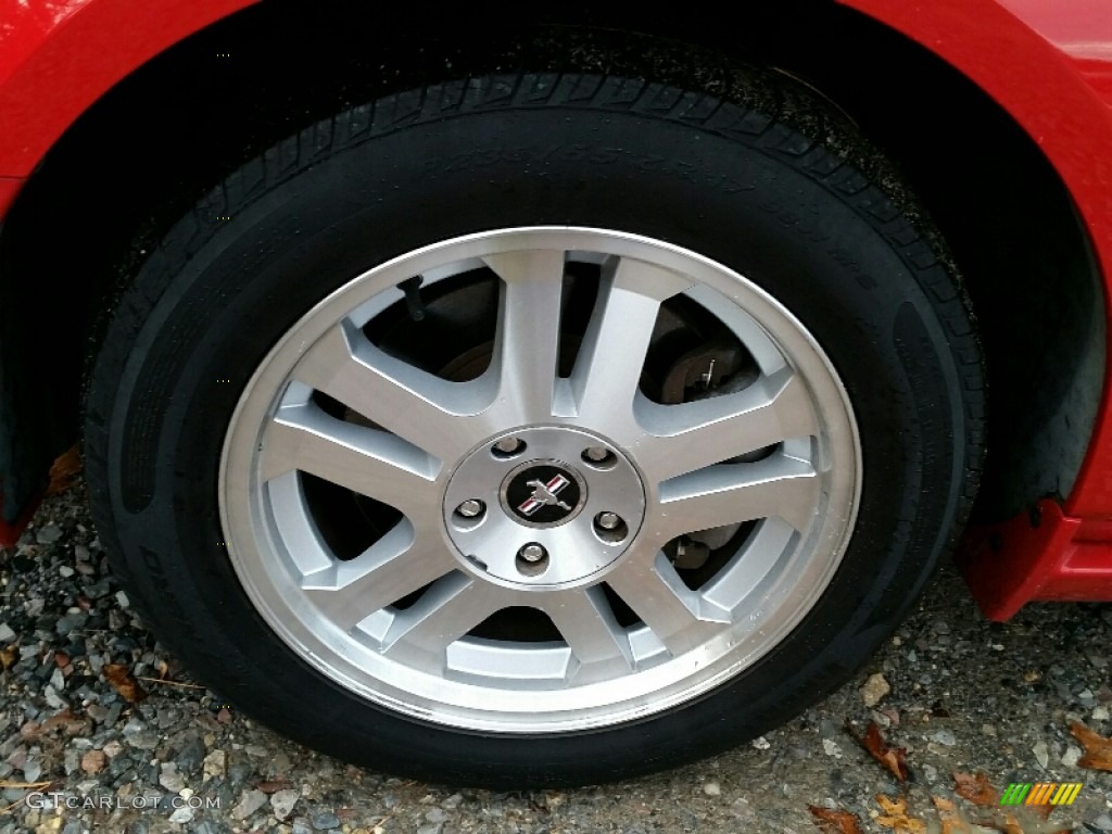 2007 Mustang GT Premium Coupe - Torch Red / Black/Dove Accent photo #19