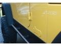 2001 Solar Yellow Jeep Wrangler Sport 4x4  photo #13