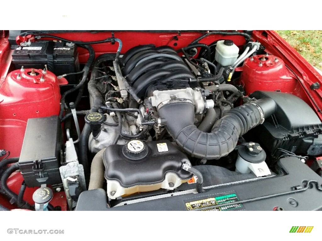 2007 Mustang GT Premium Coupe - Torch Red / Black/Dove Accent photo #24