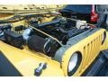 2001 Solar Yellow Jeep Wrangler Sport 4x4  photo #27