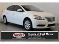 Aspen White - Sentra SV Photo No. 1
