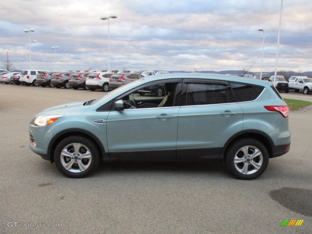 2013 Escape SE 2.0L EcoBoost 4WD - Frosted Glass Metallic / Medium Light Stone photo #4