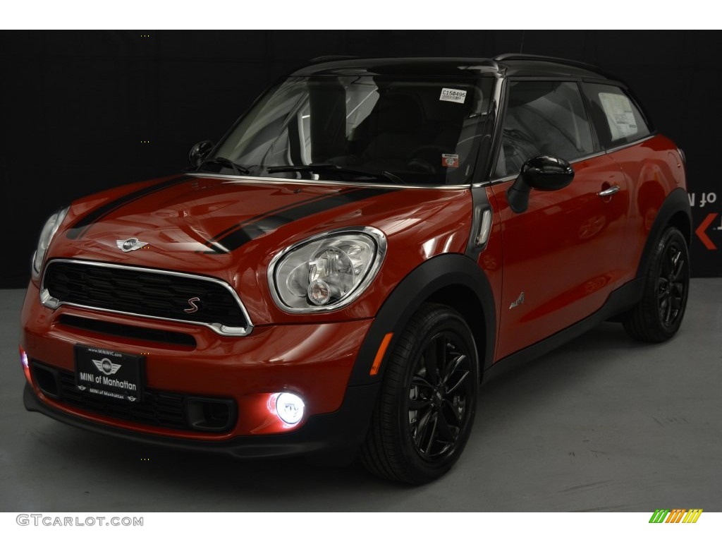 2015 Paceman Cooper S All4 - Blazing Red Metallic / Carbon Black photo #1
