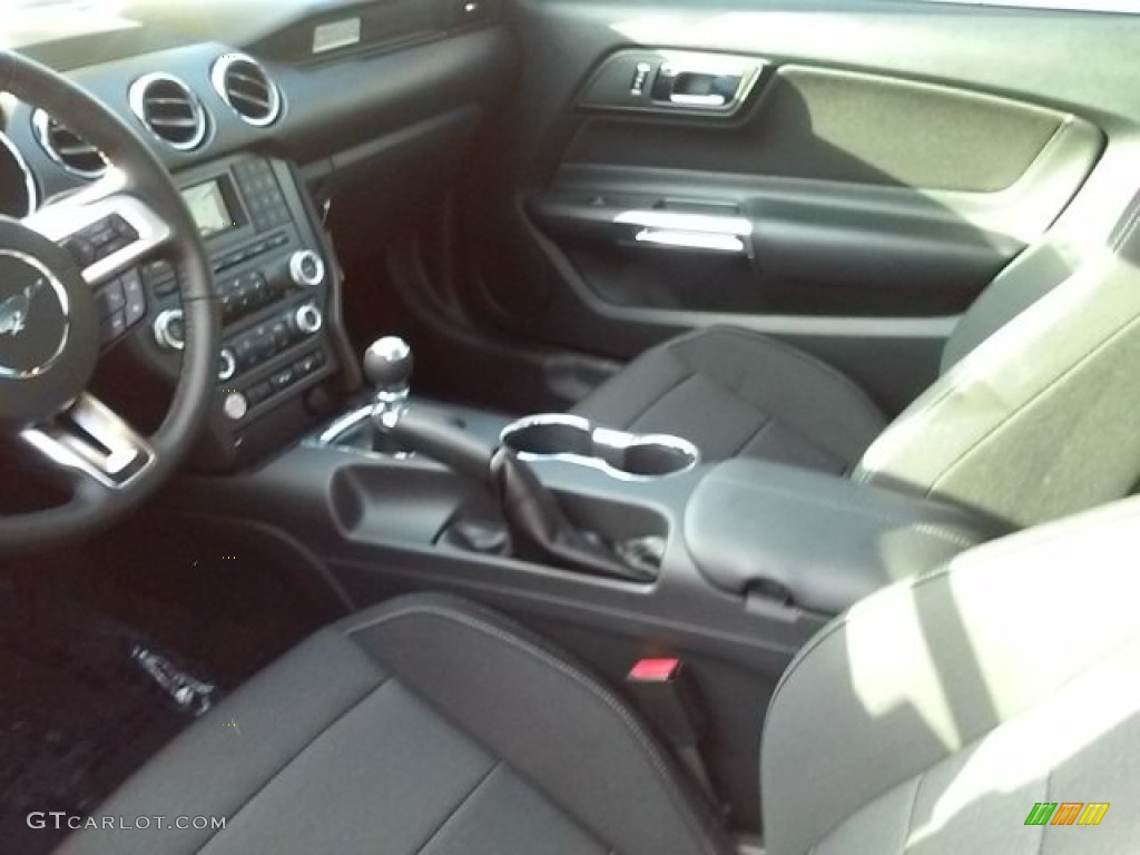 2016 Mustang V6 Coupe - Competition Orange / Ebony photo #22