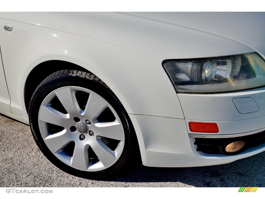 2005 A6 3.2 quattro Sedan - Arctic White / Beige photo #14