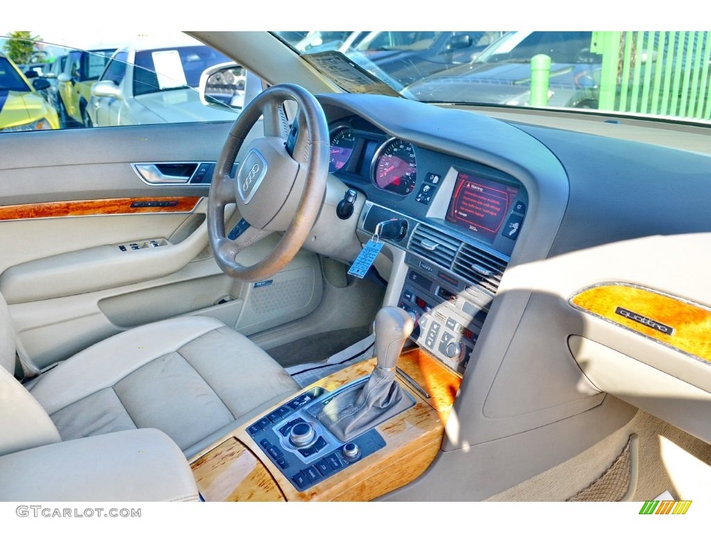 2005 A6 3.2 quattro Sedan - Arctic White / Beige photo #19