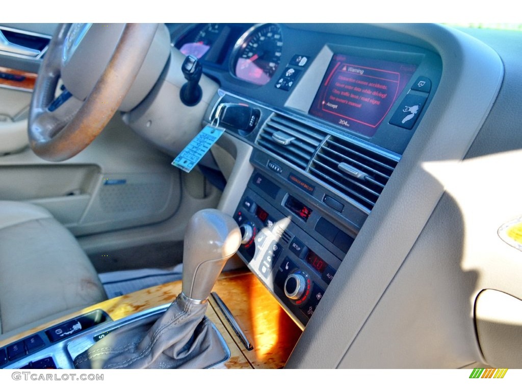 2005 A6 3.2 quattro Sedan - Arctic White / Beige photo #22