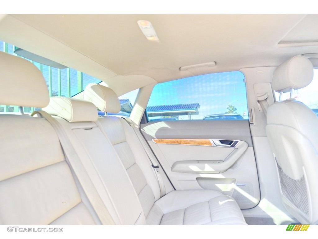 2005 A6 3.2 quattro Sedan - Arctic White / Beige photo #31