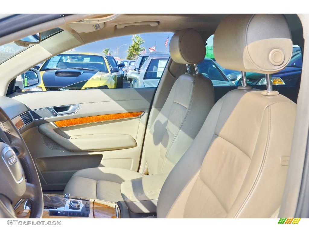 2005 A6 3.2 quattro Sedan - Arctic White / Beige photo #39
