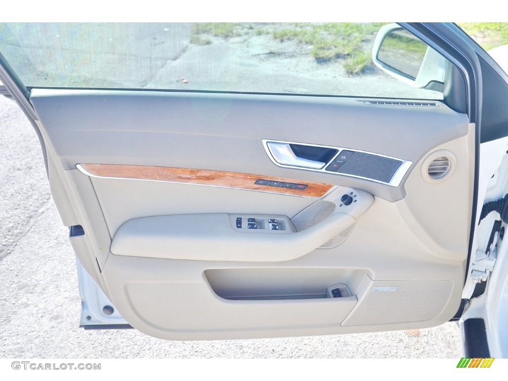 2005 A6 3.2 quattro Sedan - Arctic White / Beige photo #44