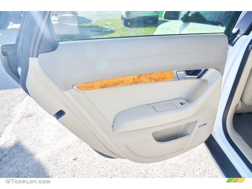 2005 A6 3.2 quattro Sedan - Arctic White / Beige photo #47