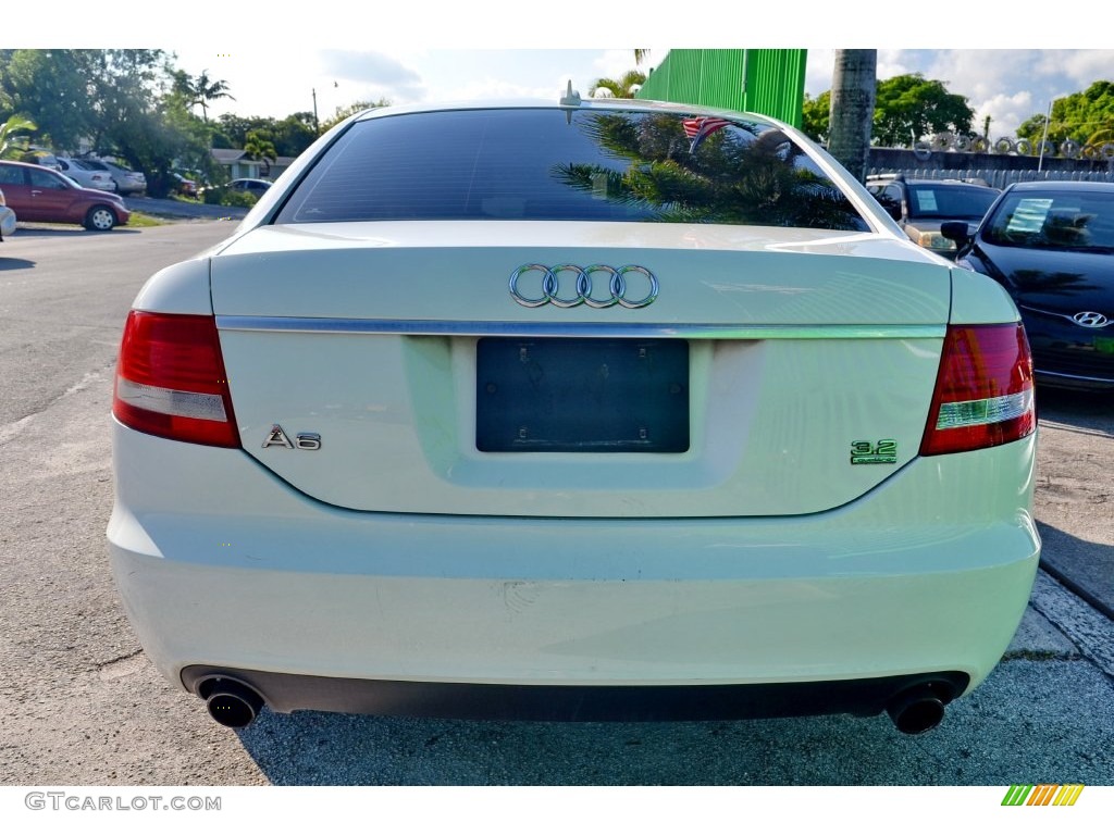 2005 A6 3.2 quattro Sedan - Arctic White / Beige photo #51